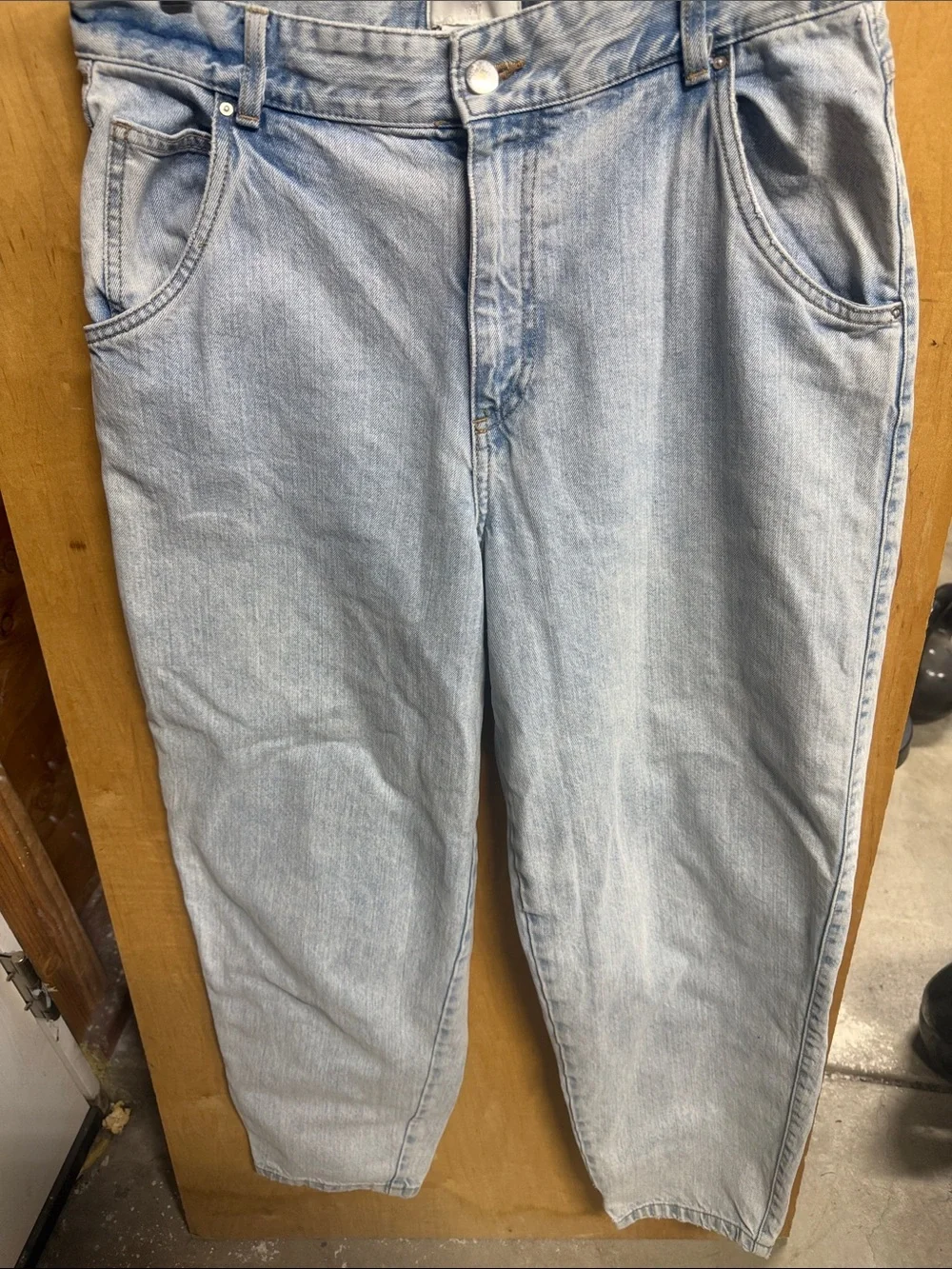 H&M Pale Blue Relaxed Fit Women’s Jeans